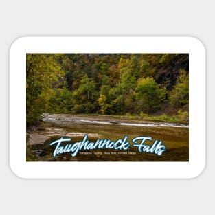 Taughannock Falls Tompkins County New York Sticker